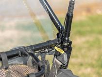 Polaris LED Whip Light Bed Mount Kit w/LED Whip Lights 12-20 Polaris RZR 170 EFI Rough Country