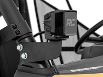 LED Light Kit Front Mount 2 Inch Black Pair Segway 570 F Rough Country