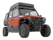 LED Light Kit Front Mount 3 Inch Chrome Pair Wide Angle Polaris XPEDITION ADV 5 Rough Country