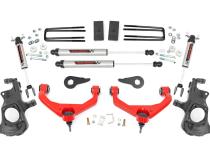 3.5 Inch Knuckle Lift Kit V2 Red Silverado/Sierra 2500HD/3500HD (11-19) Rough Country