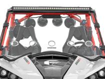 LED Light Kit Front Mount 40 Inch Black Dual Row Amber DRL Can-Am Commander Max Rough Country