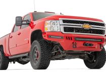 3.5 Inch Lift Kit Knuckle Vertex w/ Overloads Red Silverado/Sierra 2500HD/3500HD (11-19) Rough Country