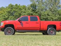 3.5 Inch Lift Kit Knuckle Vertex w/ Overloads Red Silverado/Sierra 2500HD/3500HD (11-19) Rough Country