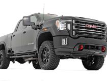 3 Inch Lift Kit Vertex w/ Overloads Red Silverado/Sierra 2500HD/3500HD (20-26) Rough Country