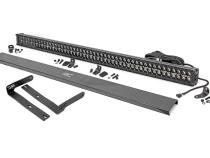 50 Inch Dual Row LED Light Kit Black Series with Amber DRL Front Facing 14-22 Kubota RTV-1100C/16-22 RTV-1140C Diesel Rough Country