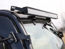 50 Inch Dual Row LED Light Kit Black Series with Amber DRL Front Facing 14-22 Kubota RTV-1100C/16-22 RTV-1140C Diesel Rough Country
