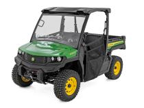 Vented Full Windshield Scratch Resistant John Deere Gator XUV 835 Rough Country