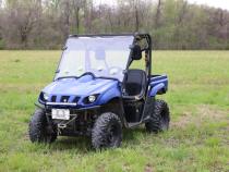 Vented Full Windshield Scratch Resistant Yamaha Rhino 450 (06-08)/Rhino 660 (04-07) Rough Country