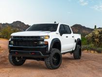 Fender Flares Defender GXP Lakeshore Blue Chevy Silverado 1500 (19-26) Rough Country
