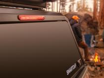 Truck Bed Cap SmartCap EVOd Defender Matte Black For 24-26 Toyota Tacoma 5 Foot Short Bed RSI SmartCap