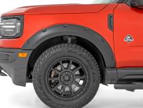 Pocket Fender Flares YZ Oxford White Ford Bronco Sport 4WD (2021-2026) Rough Country