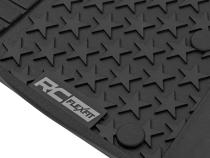 Floor Mats FR 2 Door Jeep Wrangler JK 4WD (2014-2018) Rough Country