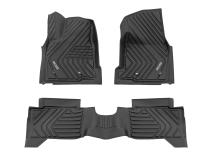 Flex Fit Floor Mats Front &amp;amp; Rear Crew Toyota Tacoma 2WD/4WD (2024-2026) Rough Country