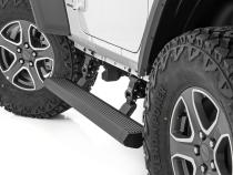 Power Running Boards Dual Electric Motor 2 Door Jeep Wrangler JL (18-26) Rough Country