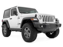 Power Running Boards Dual Electric Motor 2 Door Jeep Wrangler JL (18-26) Rough Country