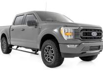 Power Running Boards Dual Electric Motor Ford F-150/Lightning/F-250/F-350/Raptor (15-26) Rough Country