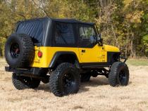 Black Daytona, 15x8 (5x4.5)  Wheel Rough Country