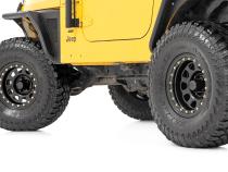 Steel Simulated Bead Lock Wheel Black 17x9 6x5.5 4.25 Bore -12 Rough Country