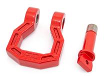 Forged D-Ring Set Red Pair Rough Country