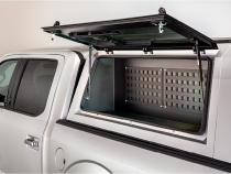 Full-Bin Full-Length Right Side 20-26 Jeep Gladiator 5' EVO EVOa and EVOc Applications 5 Foot Bed Right Side Mount SmartCap(R) Fits all Jeep Gladiator EVO Series Caps