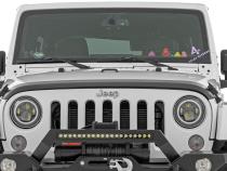 Trail Cladding Hood Protector Jeep Wrangler JK/Wrangler Unlimited (07-18) Rough Country