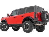 Trail Cladding Rocker Sill Plates 4-Door Ford Bronco 4WD (2021-2025) Rough Country