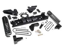 19-24 RAM 3500 6.5 Inch Radius Arm Bracket 5 Inch Rear Block With Overload Diesel 6-Bolt T-Case Nitro Shocks Zone Offroad