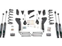 08 Dodge RAM 2500 6 Inch Lift Kit With 4 Inch Axle Gas With Nitro Shocks Zone Offroad