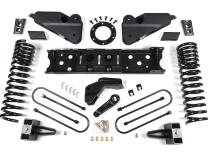 19-24 RAM 3500 4.5 Inch Radius Arm Bracket 3 Inch Rear Block With Overload Diesel 6-Bolt T-Case Nitro Shocks Zone Offroad