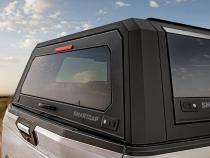 Tacoma Truck Bed Cap SmartCapEVOa Adventure Matte Black For 24-26 Toyota Tacoma 6 Foot Standard Bed RSI SmartCap