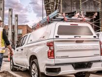 Tacoma Truck Bed Cap SmartCap EVOc Commercial White For 24-26 Toyota Tacoma 5 Foot Standard Bed RSI SmartCap
