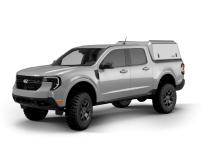 Ford Maverick Truck Bed Cap SmartCap Edge Defender OEM White 22-26 Ford Maverick 4.5 Foot Short Bed RSI SmartCap