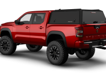 Nissan Frontier Truck Bed Cap SmartCap Edge Defender Matte Black For 22-26 5 Foot Short Bed SmartCap