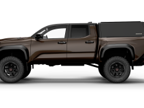 Tacoma Truck Bed Cap SmartCap EVOh Hatchback Matte Black For 24-26 Toyota Tacoma 5 Foot Short Bed RSI SmartCap