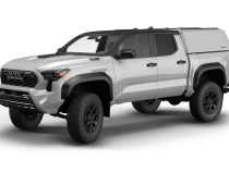 Tacoma Truck Bed Cap SmartCapEVOh Hatchback OEM White For 24-26 Toyota Tacoma 5 Foot Short Bed RSI SmartCap