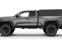 Tacoma Truck Bed Cap SmartCapEVOh Hatchback Matte Black For 24-26 Toyota Tacoma 6 Foot Standard Bed RSI SmartCap