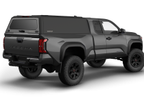 Tacoma Truck Bed Cap SmartCapEVOh Hatchback Matte Black For 24-26 Toyota Tacoma 6 Foot Standard Bed RSI SmartCap