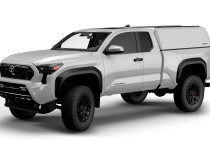 Tacoma Truck Bed Cap SmartCapEVOh Hatchback OEM White For 24-26 Toyota Tacoma 6 Foot Standard Bed RSI SmartCap