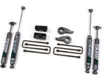 88-98 K1500 92-98 Yukon 95-98 Tahoe 2 Inch Lift Kit Torsion Bar Key Lift Kit With Nitro Shocks Zone Offroad