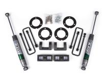 07-18 GM 1500 3 Inch Adventure Series Lift Kit 2 Inch Rear Block Spacer Front Nitro Rear Shocks Zone Offroad