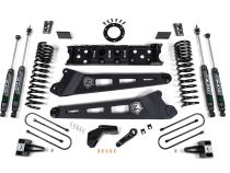19-24 RAM 3500 6.5 Inch Radius Arm 5 Inch Rear Block Without Overload Diesel 8-Bolt T-Case Nitro Shocks Zone Offroad