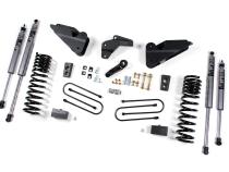 13-18 RAM 3500 4 Inch Lift Kit Gas 2 Inch Rear Block Fox Shocks Zone Offroad