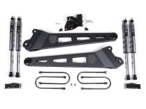 25-26 Ram 3500 4WD (Diesel) 3 Inch Radius Arm Suspension Lift Kit, 2 Inch Rear Lift, Block - W/O Overload - Fox 2.0 Adventure Series Shocks Zone Offroad