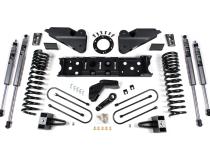 25-26 Ram 3500 (Gas) 4 Inch Radius Arm Drop Suspension Lift Kit, 2 Inch Rear Lift, Block W/ Overload - Fox 2.0 Adventure Series Shocks Zone Offroad