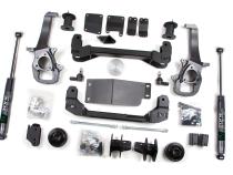 09-11 Dodge RAM 1500 4 Inch/2 Inch Lift Kit Fox Shocks Zone Offroad