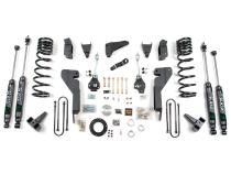 08 Dodge RAM 2500 8 Inch Lift Kit With 3.5 Inch Axle Diesel Fox Shocks Zone Offroad