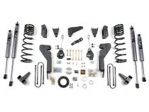 08 Dodge RAM 2500 8 Inch Lift Kit With 3.5 Inch Axle Diesel Fox Shocks Zone Offroad