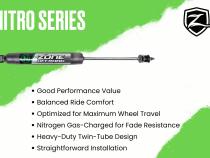 08 Dodge RAM 2500 8 Inch Lift Kit With 4 Inch Axle Diesel Fox Shocks Zone Offroad