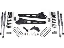 13-18 RAM 3500 4.5 Inch Replacement Radius Arm Lift Kit Diesel Fox Shocks Zone Offroad