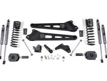 14-18 RAM 2500 4.5 Inch Replacement Radius Arm Lift Kit Diesel Fox Shocks Zone Offroad